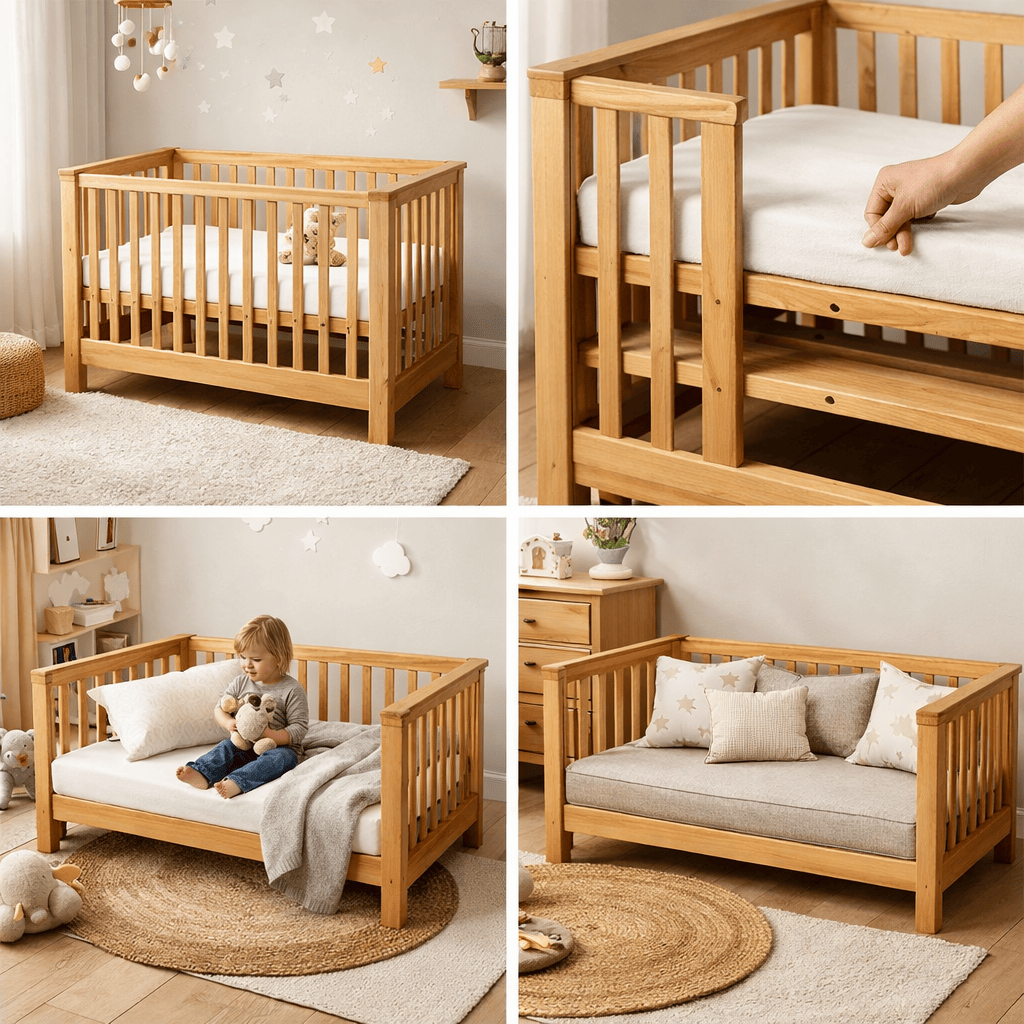 Premium Baby Crib – Safe, Comfortable & Designed for Growing Families