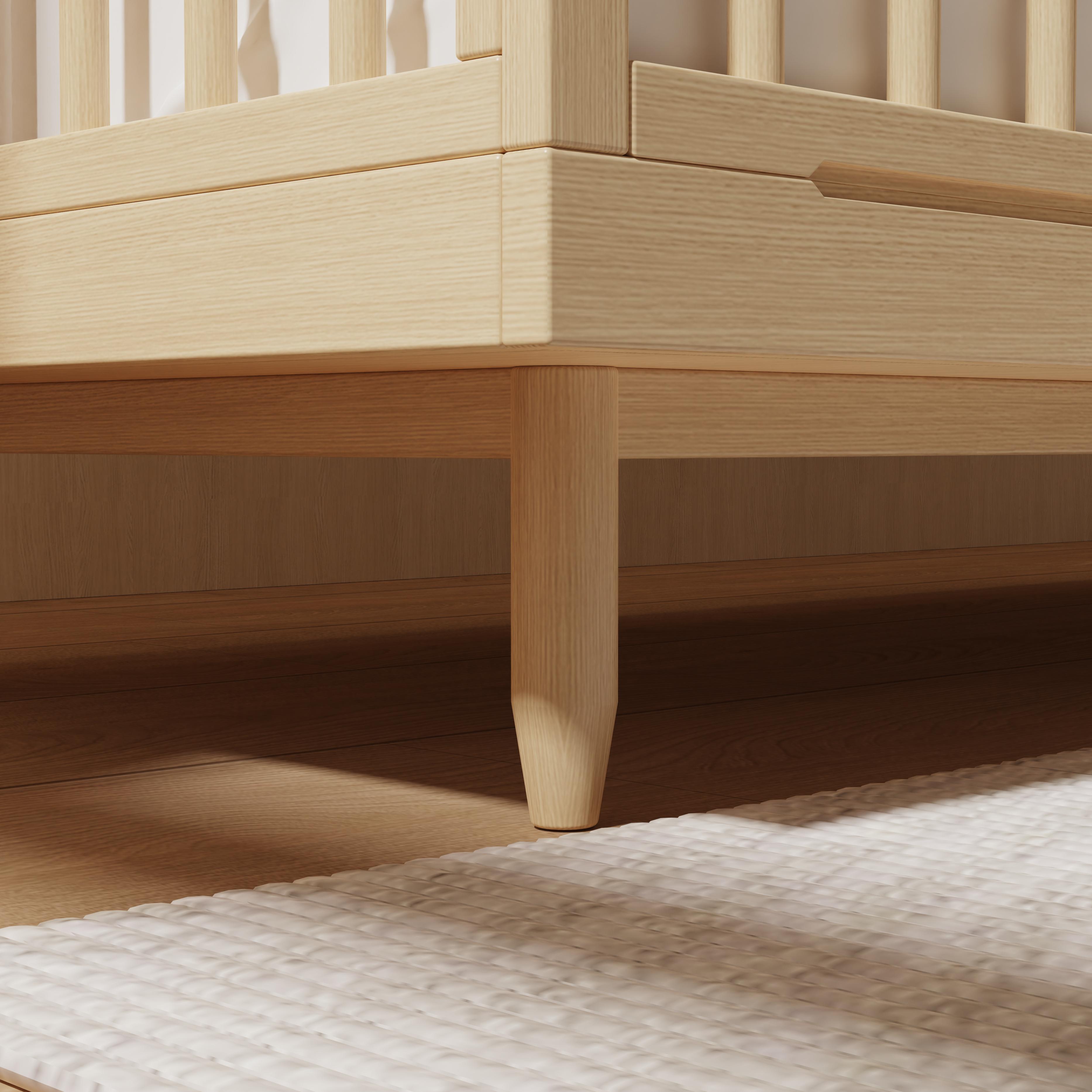 Premium durable stationary baby crib, customizable in size and height