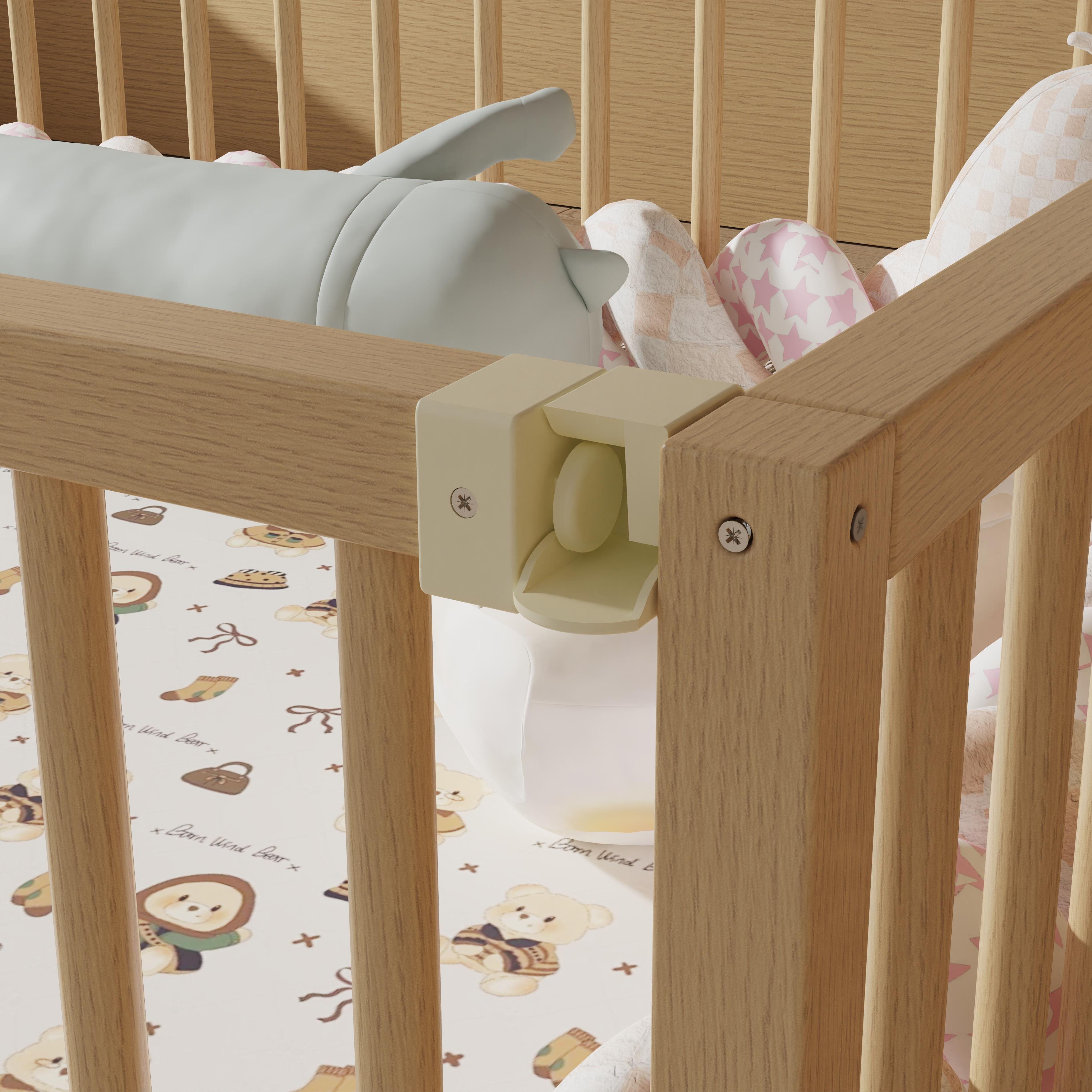 Customizable Solid Wood Baby Playpen - Multifunctional Bed Fence, Play Yard & Room Divider
