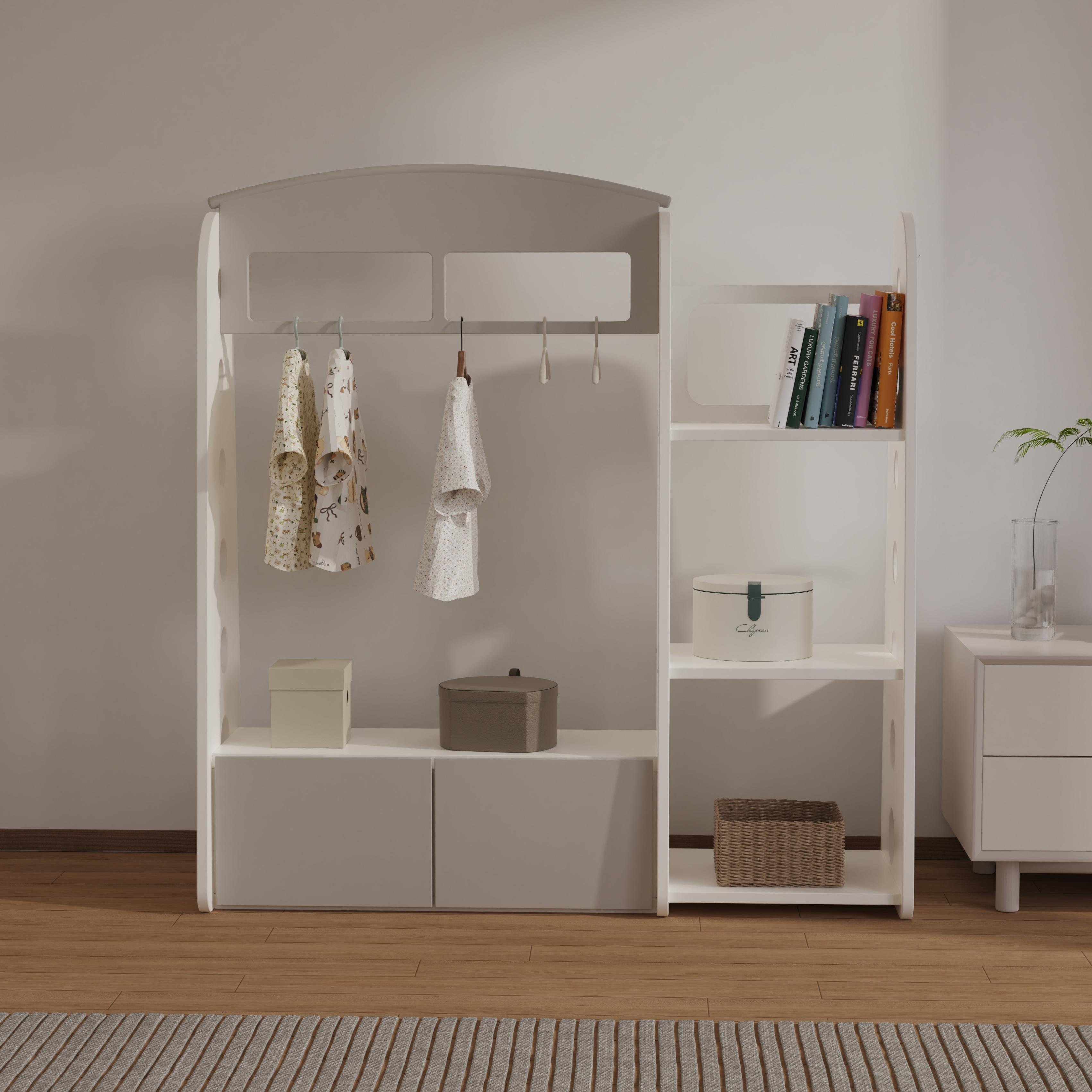 Children's Wardrobe, Baby Hangers, Storage Rack for Baby Supplies, Storage Cabinet