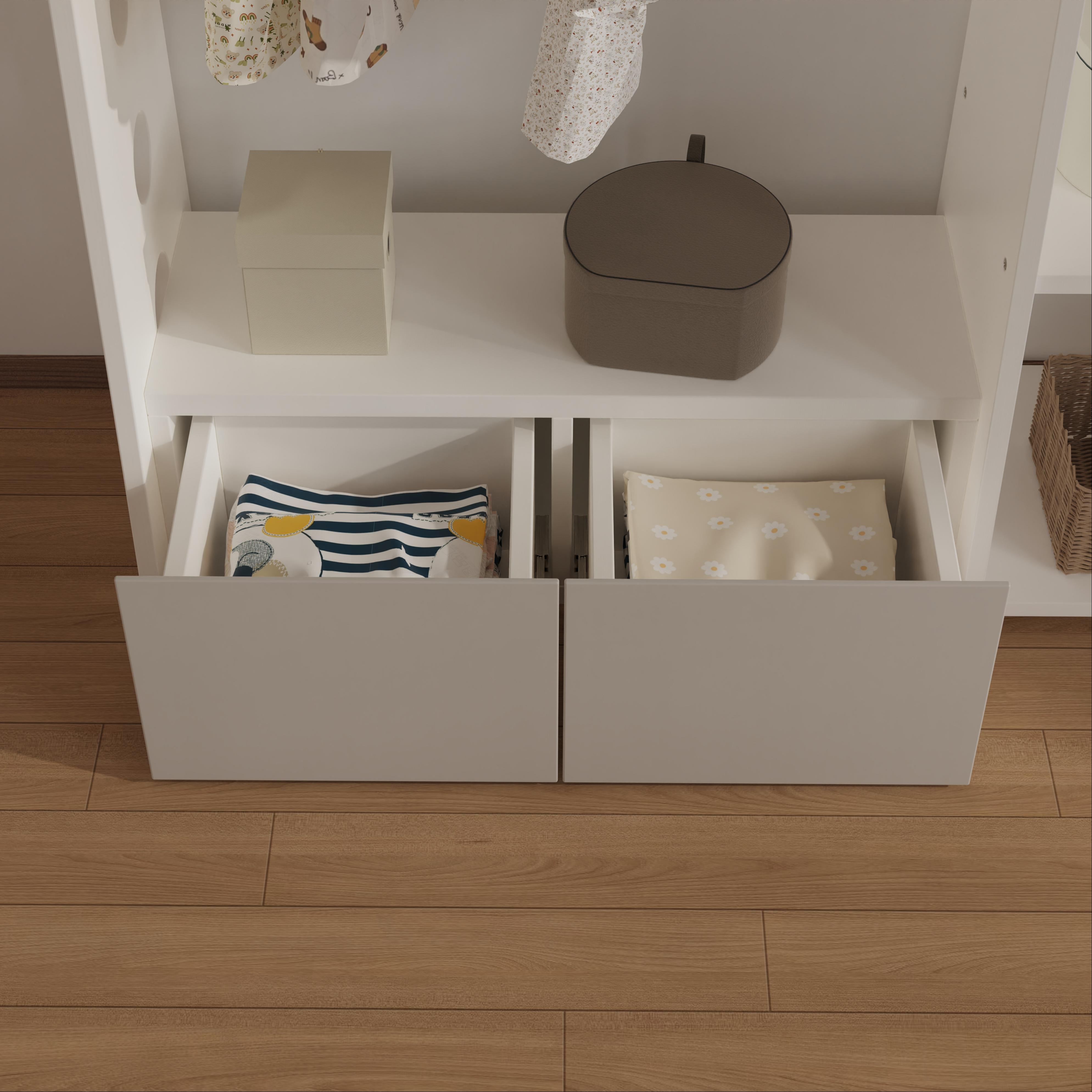 Children's Wardrobe, Baby Hangers, Storage Rack for Baby Supplies, Storage Cabinet