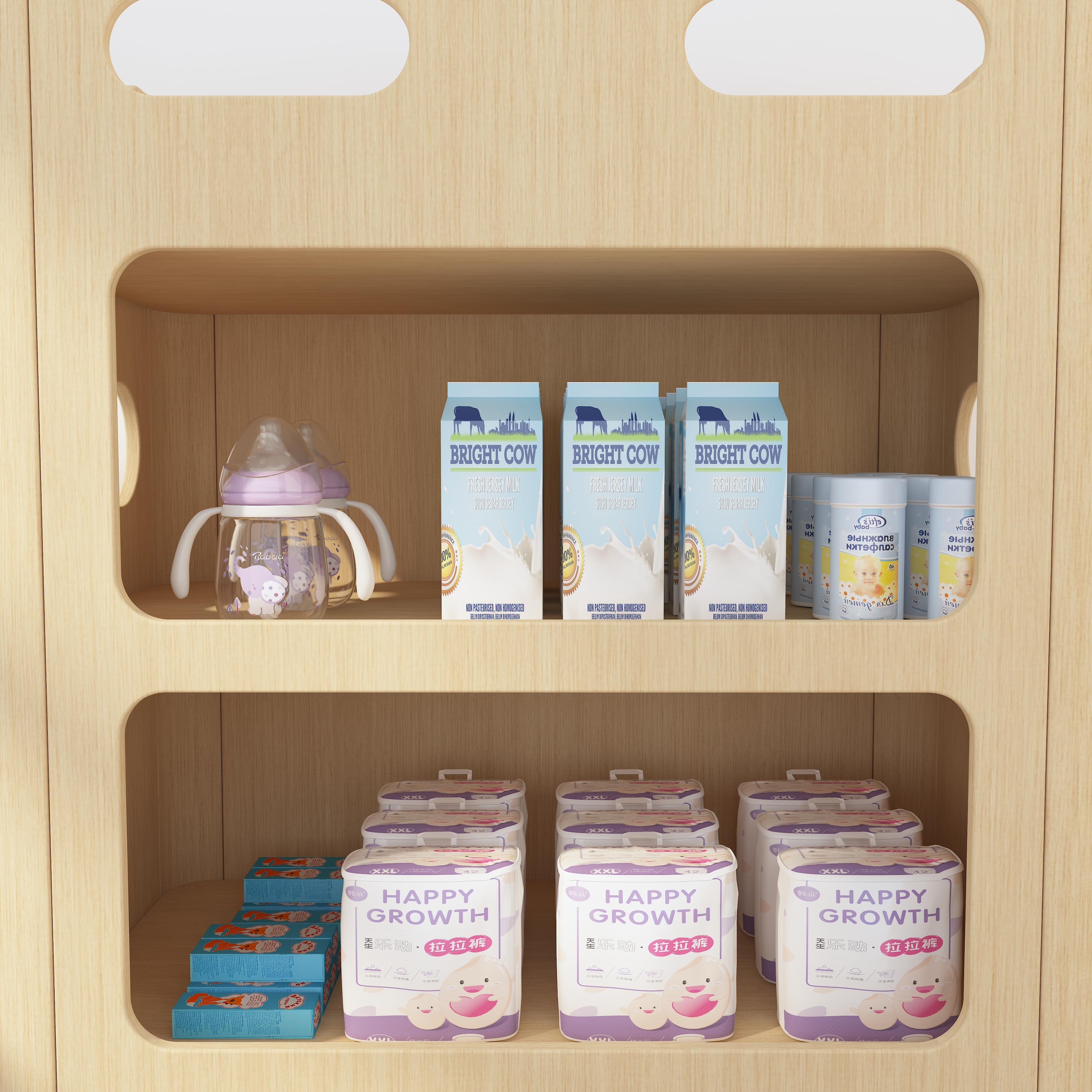 Multi-Function Storage Diaper Changing Station