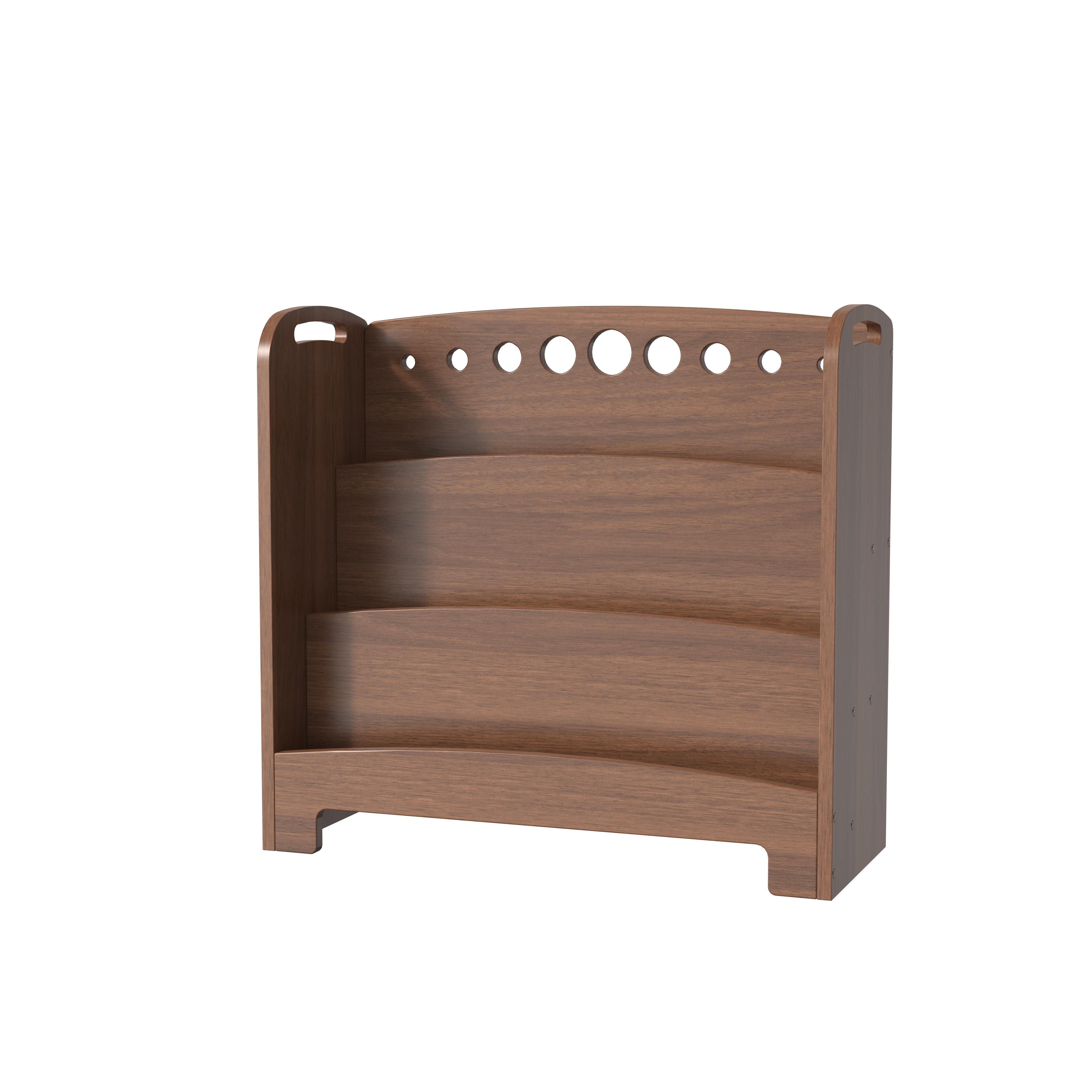 Montessori-Inspired Solid Wood Kids' Bookshelf