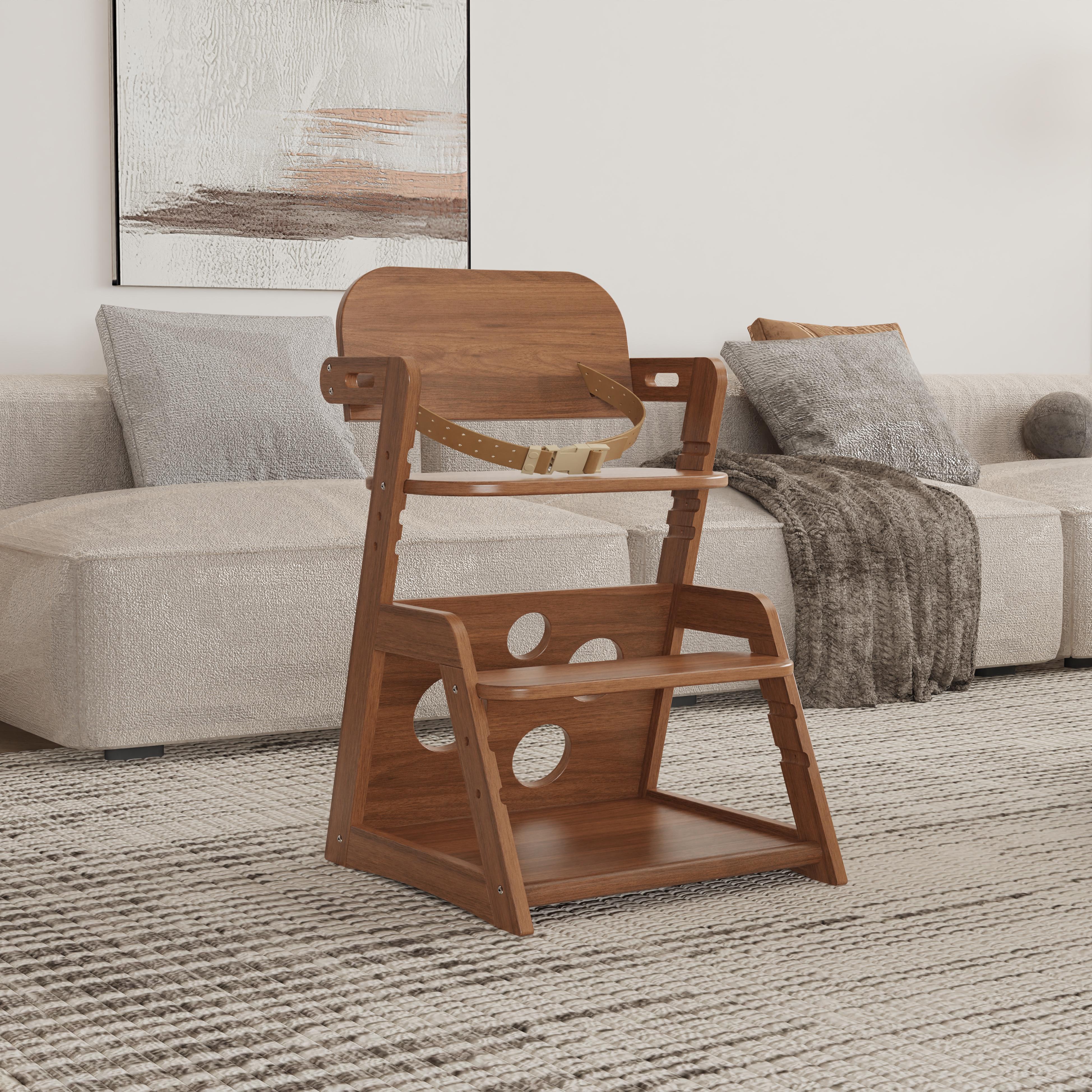 Defujiabao Multi-Stage Grow Chair: Adjustable Height Baby High Chair, Sturdy & Durable Toddler Learn