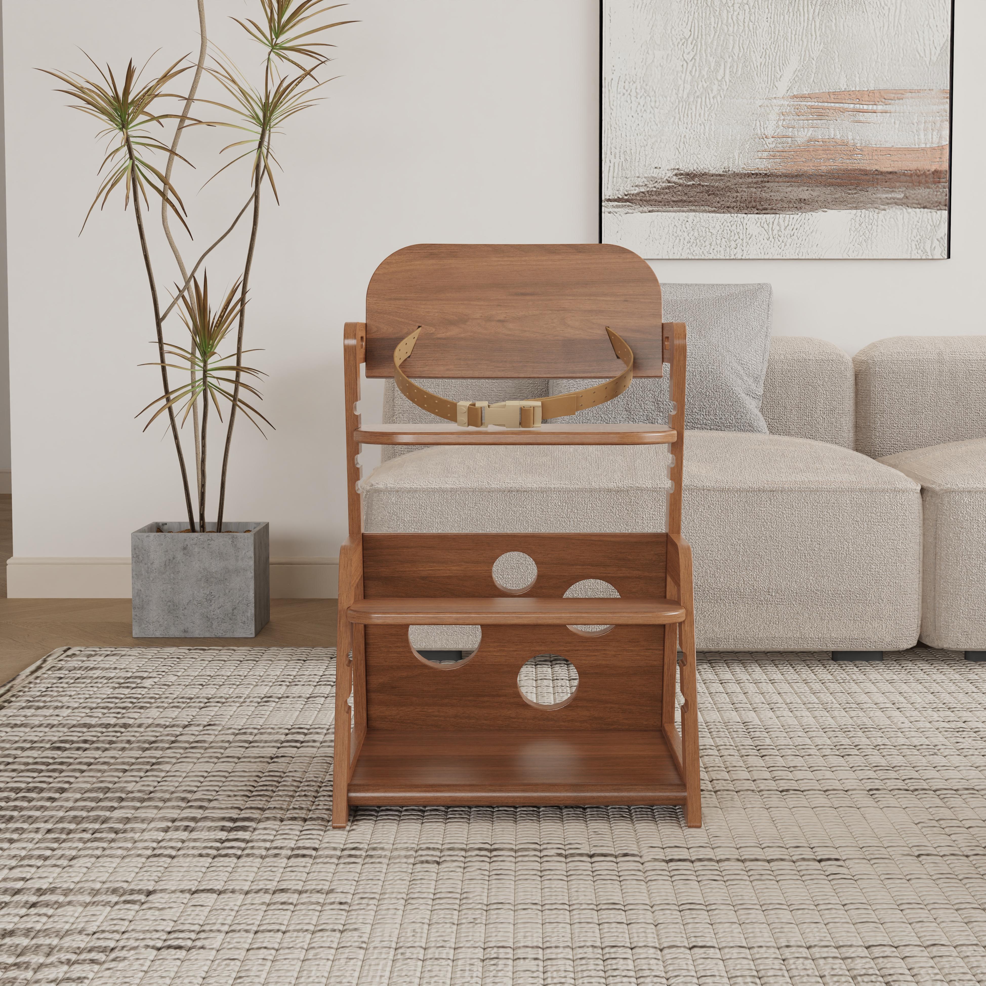 Defujiabao Multi-Stage Grow Chair: Adjustable Height Baby High Chair, Sturdy & Durable Toddler Learn