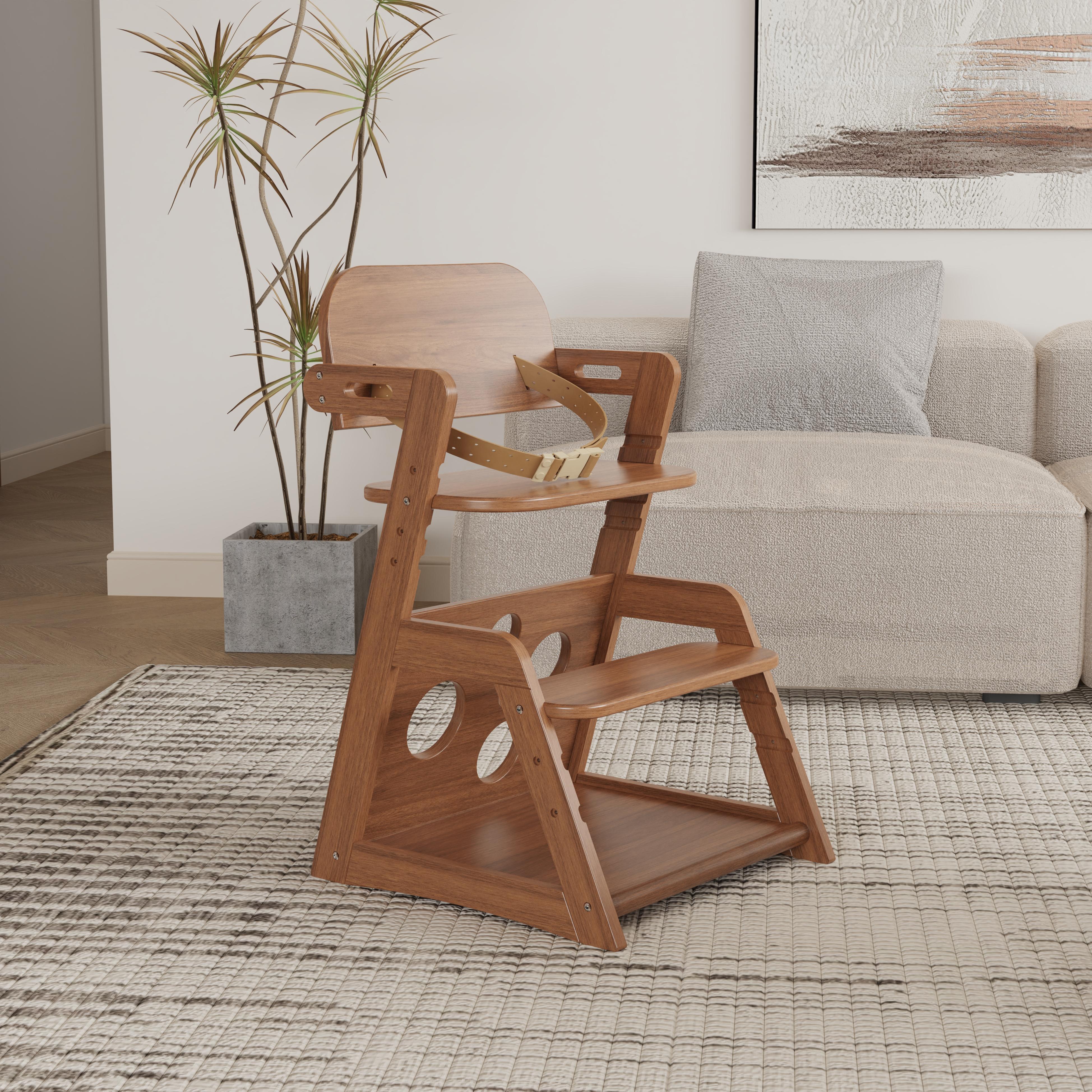 Defujiabao Multi-Stage Grow Chair: Adjustable Height Baby High Chair, Sturdy & Durable Toddler Learn