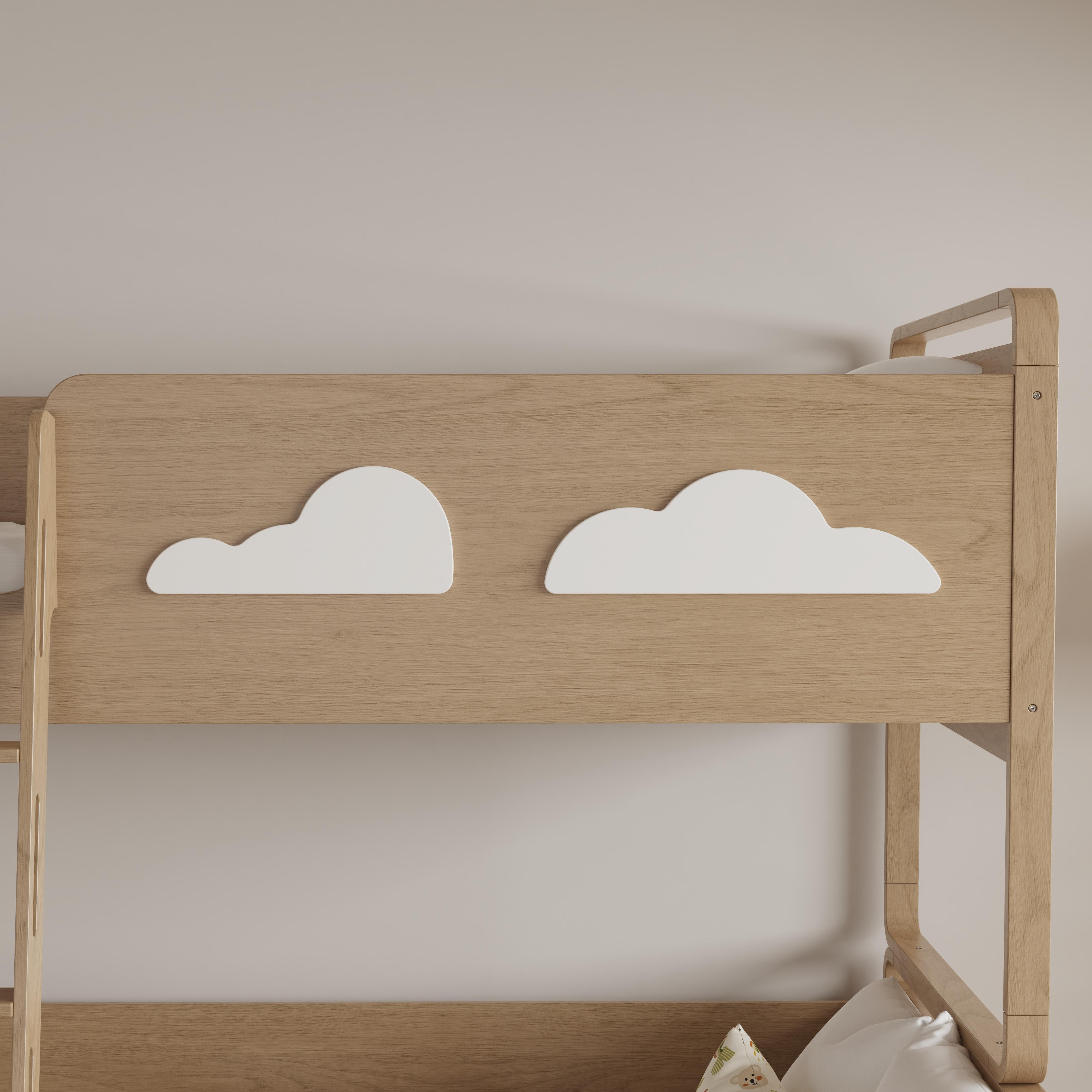 Modern Minimalist Bunk Bed with Adjustable Height: a Stylish, Space-Saving Solution for Growing Kids