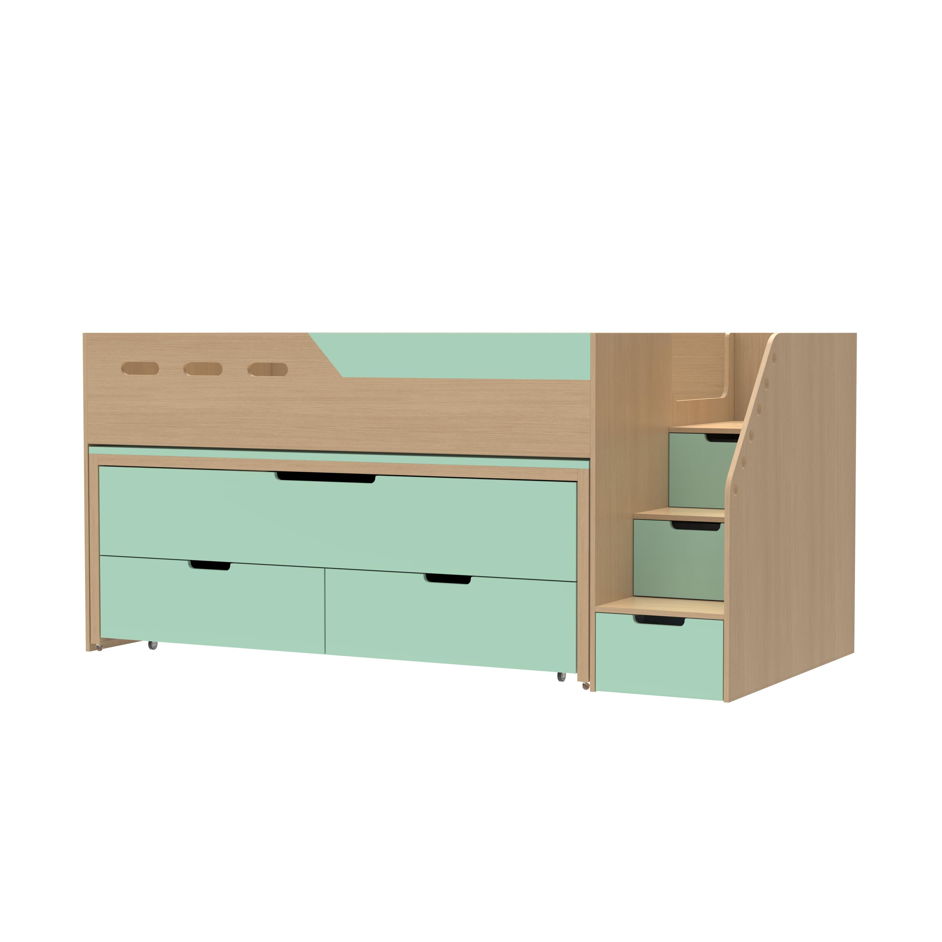 Space-Saving Kids Bunk Bed With Storage Drawers & Shelves – Fun Decor Ready!