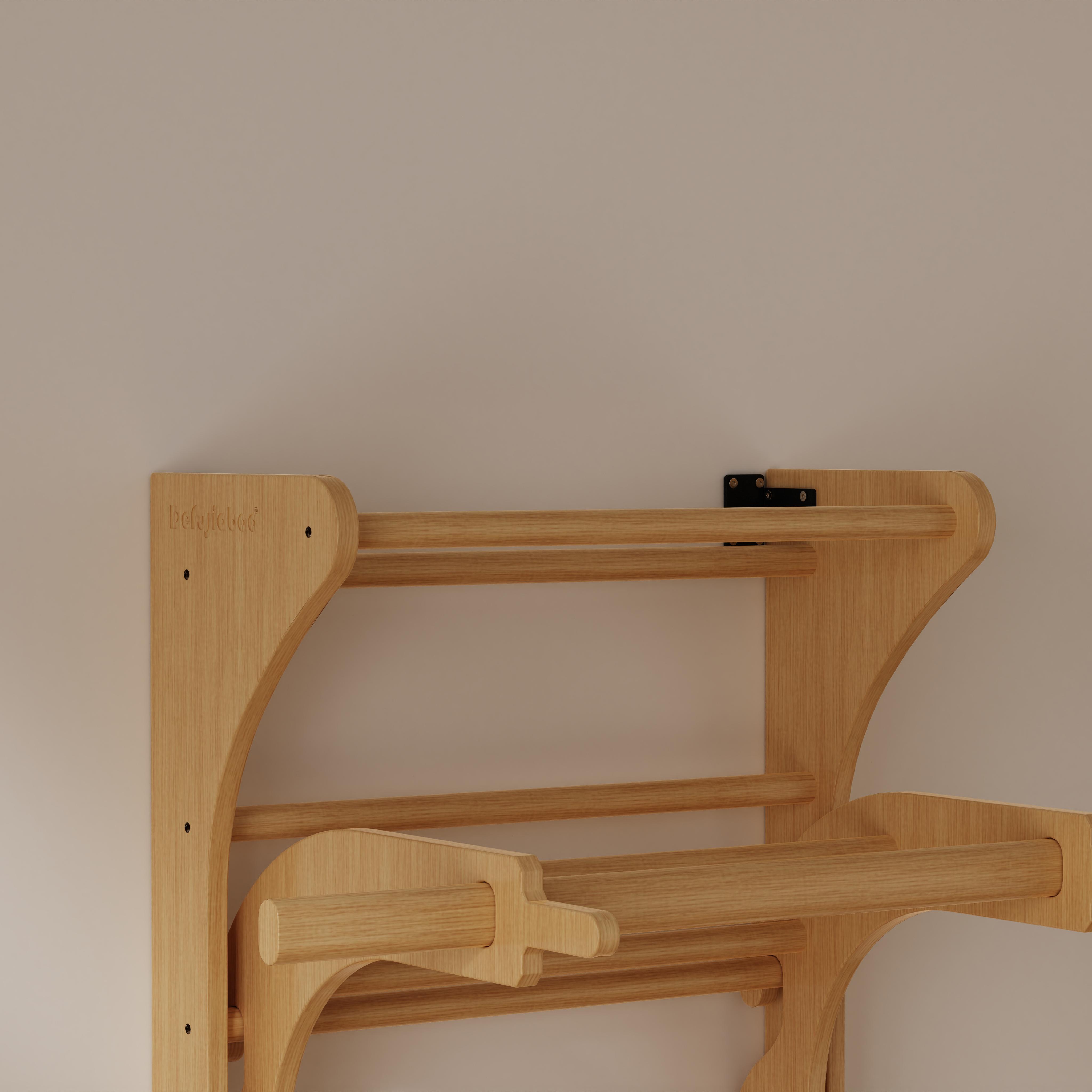 Wooden Wall Ladder for Kids – Home Gym & Playroom Essential