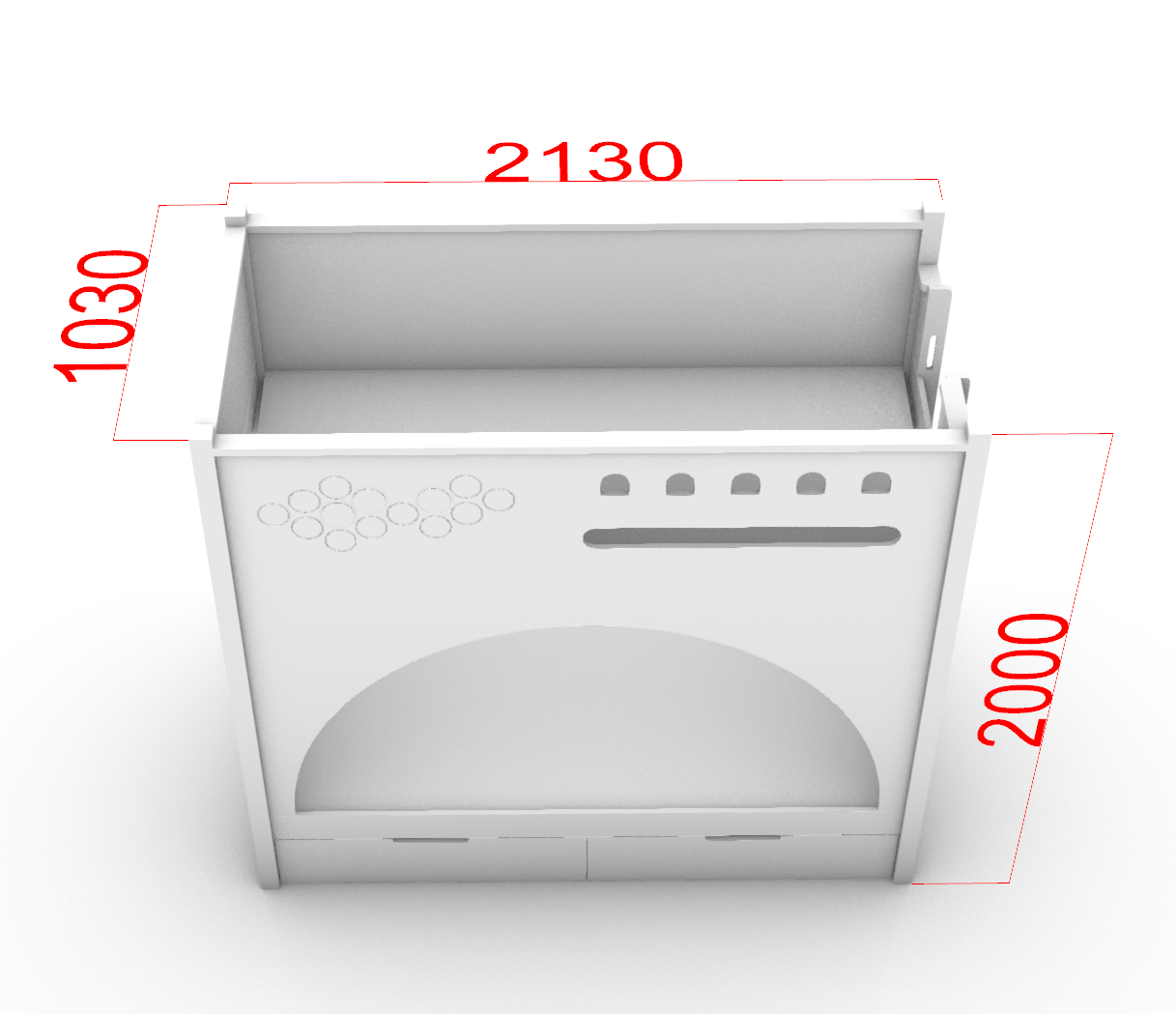 Kids Cloud Bunk Bed  – Modern Playful Nursery Essential