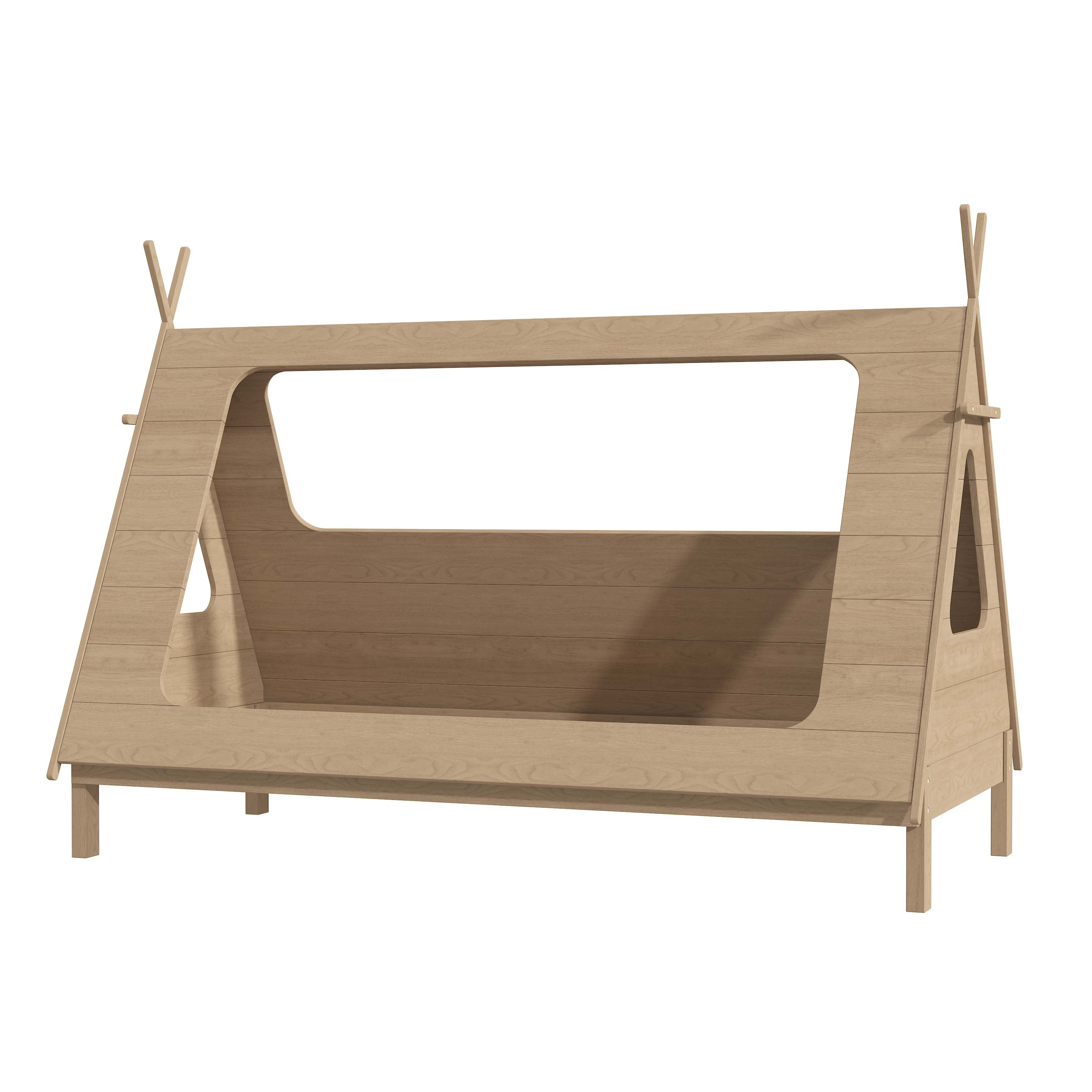 Teepee Kids Bed | Safe Play Tent Bed for Toddlers’ Sleep & Play