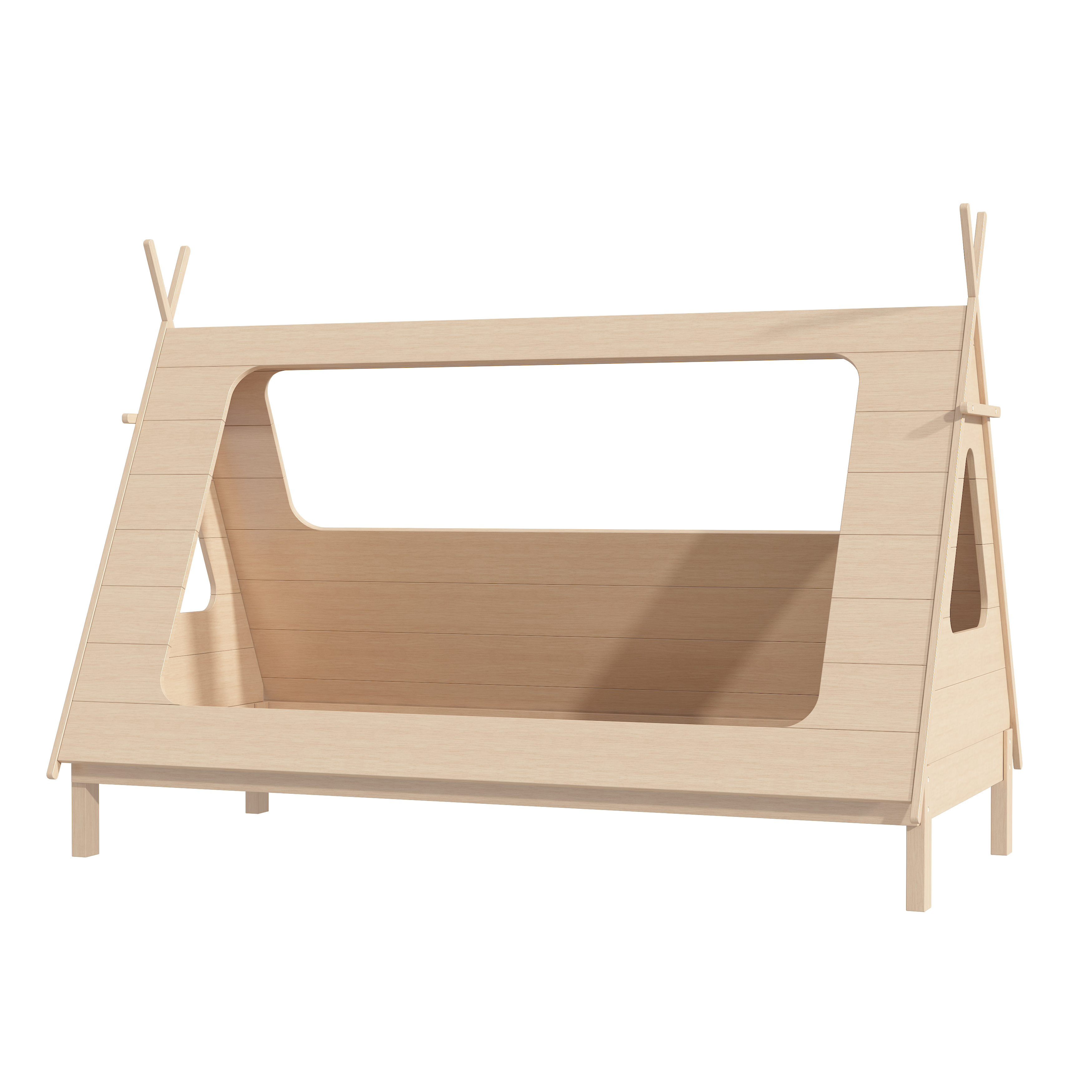 Teepee Kids Bed | Safe Play Tent Bed for Toddlers’ Sleep & Play