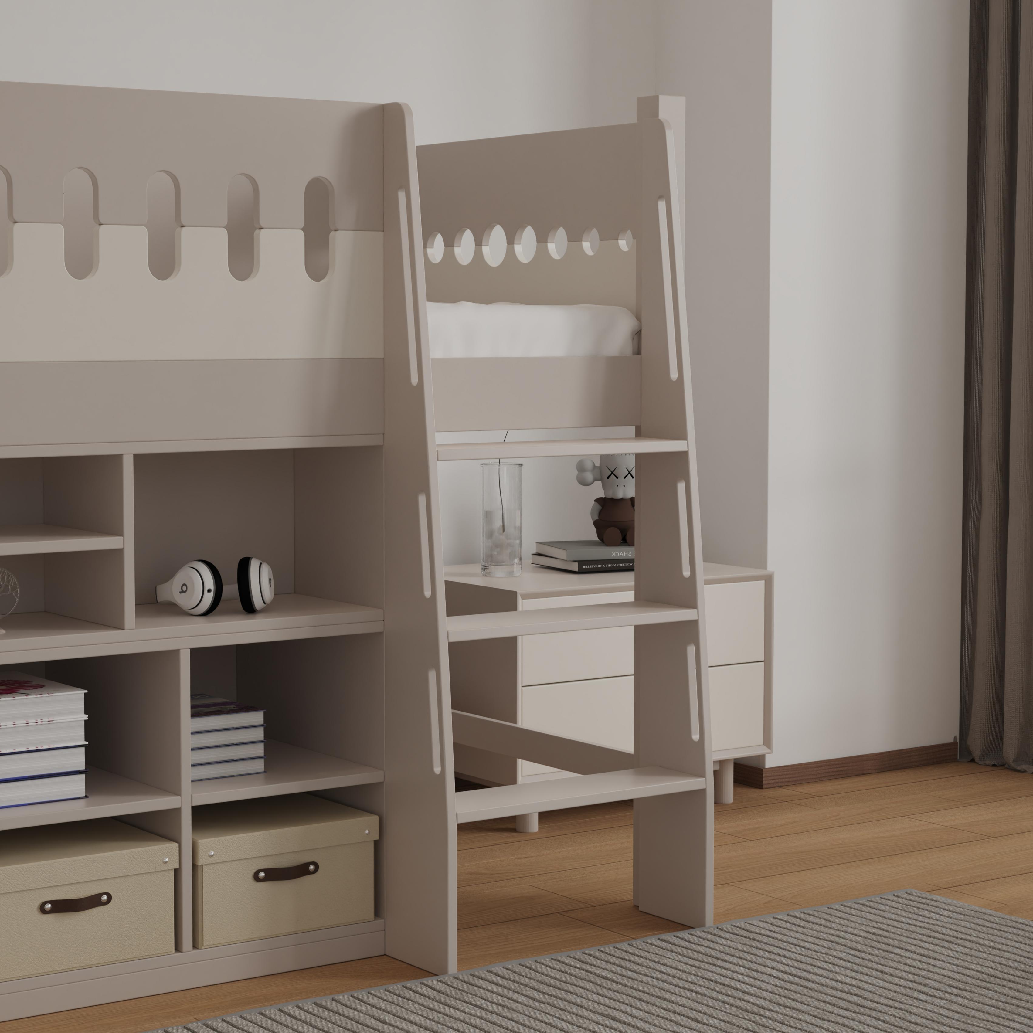 Kids Castle Loft Bed with Storage – Modern Space - Saving Sleep Essential