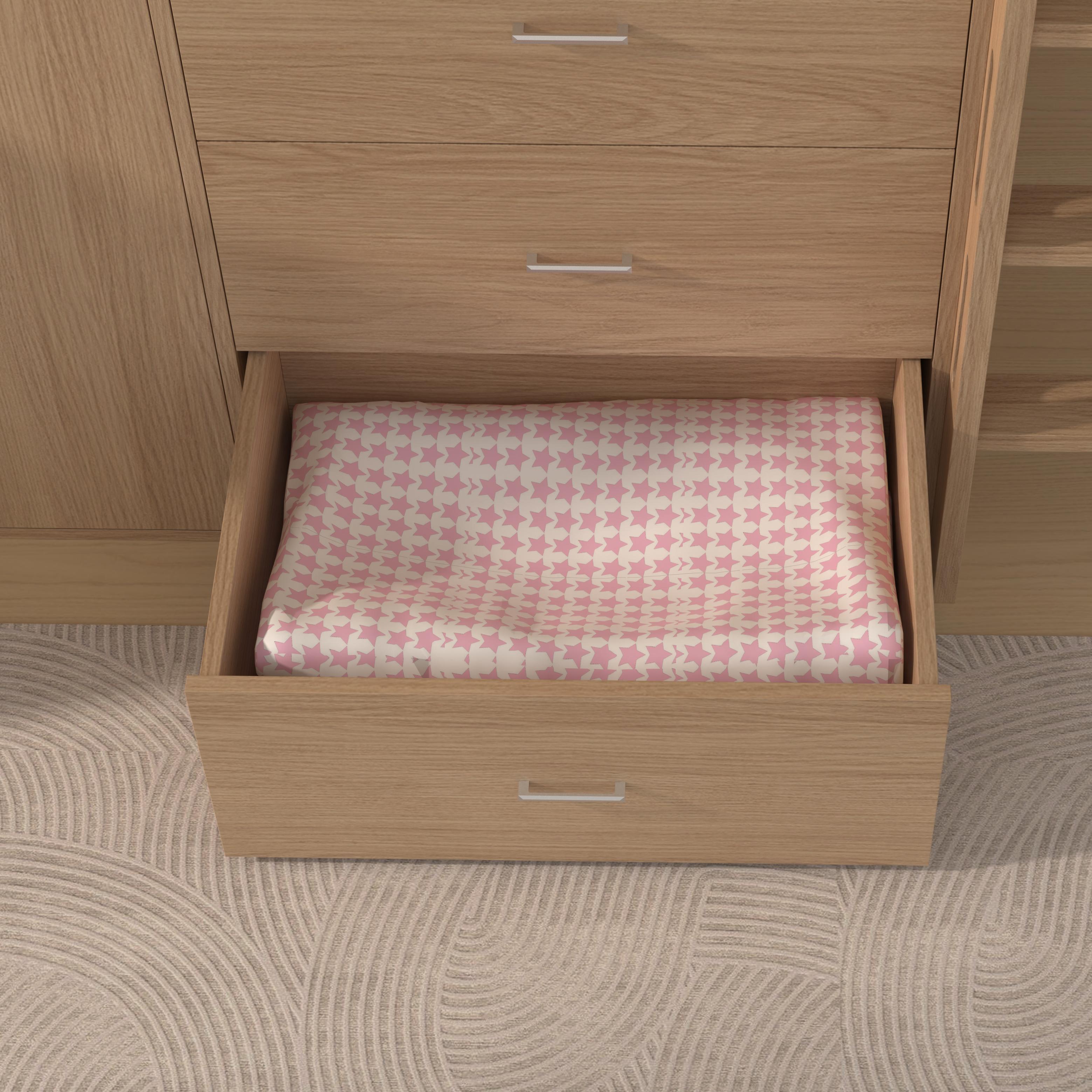 Mid Sleeper Bed with Storage | Kids Loft Bed with Cabinet & Drawers