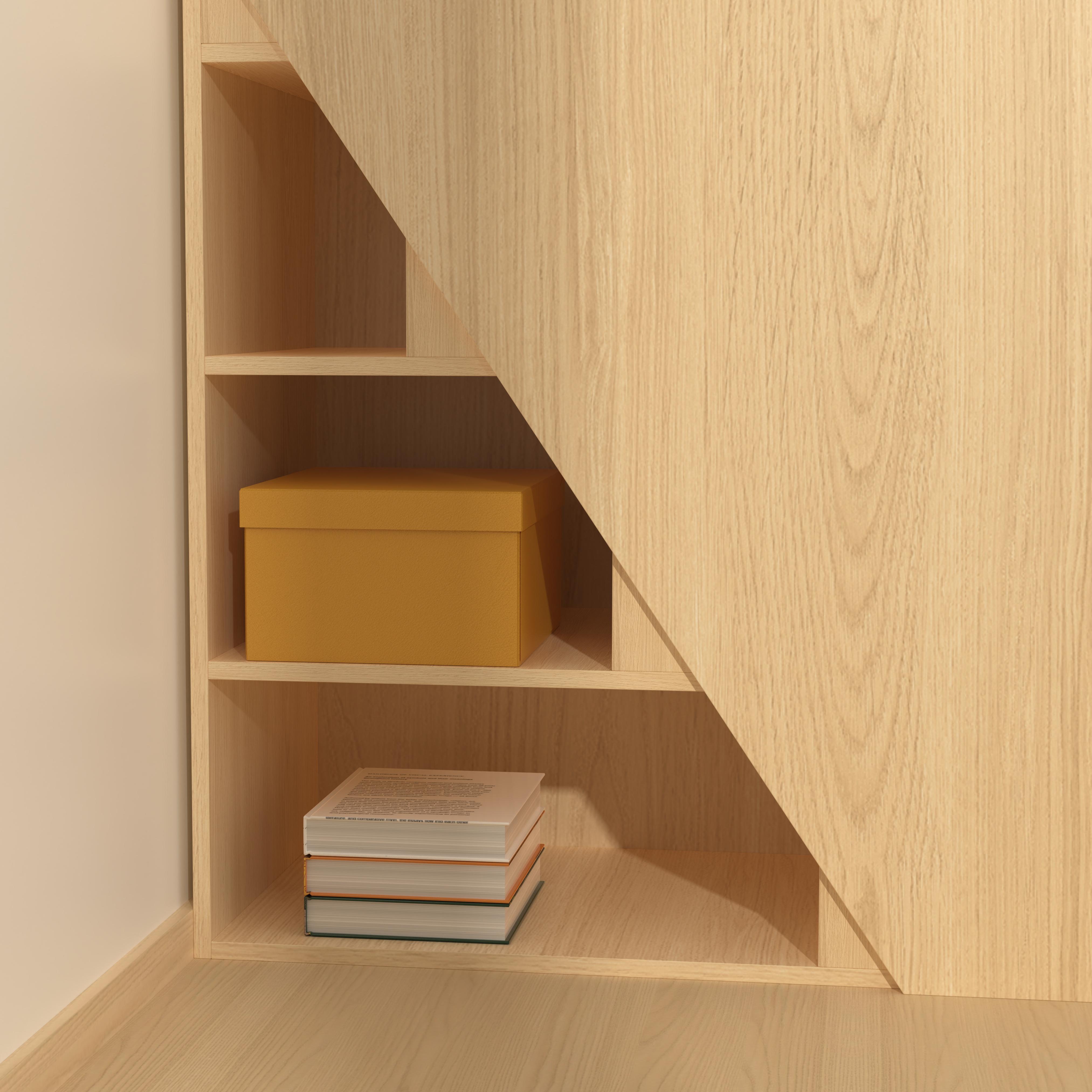 Loft Bed with Wardrobe & Stair Drawers | All-In-One Kids Storage Bed