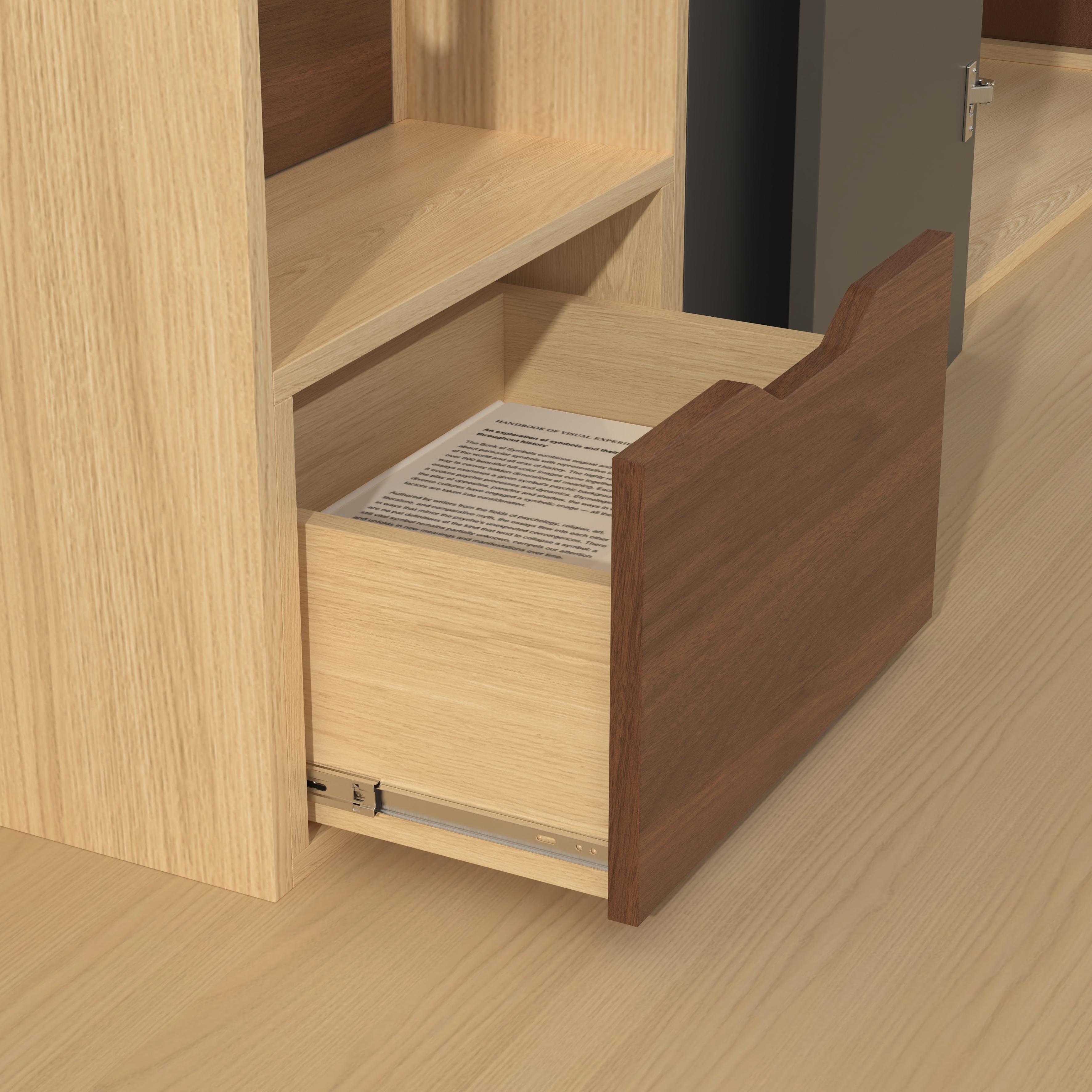 Loft Bed with Wardrobe & Stair Drawers | All-In-One Kids Storage Bed