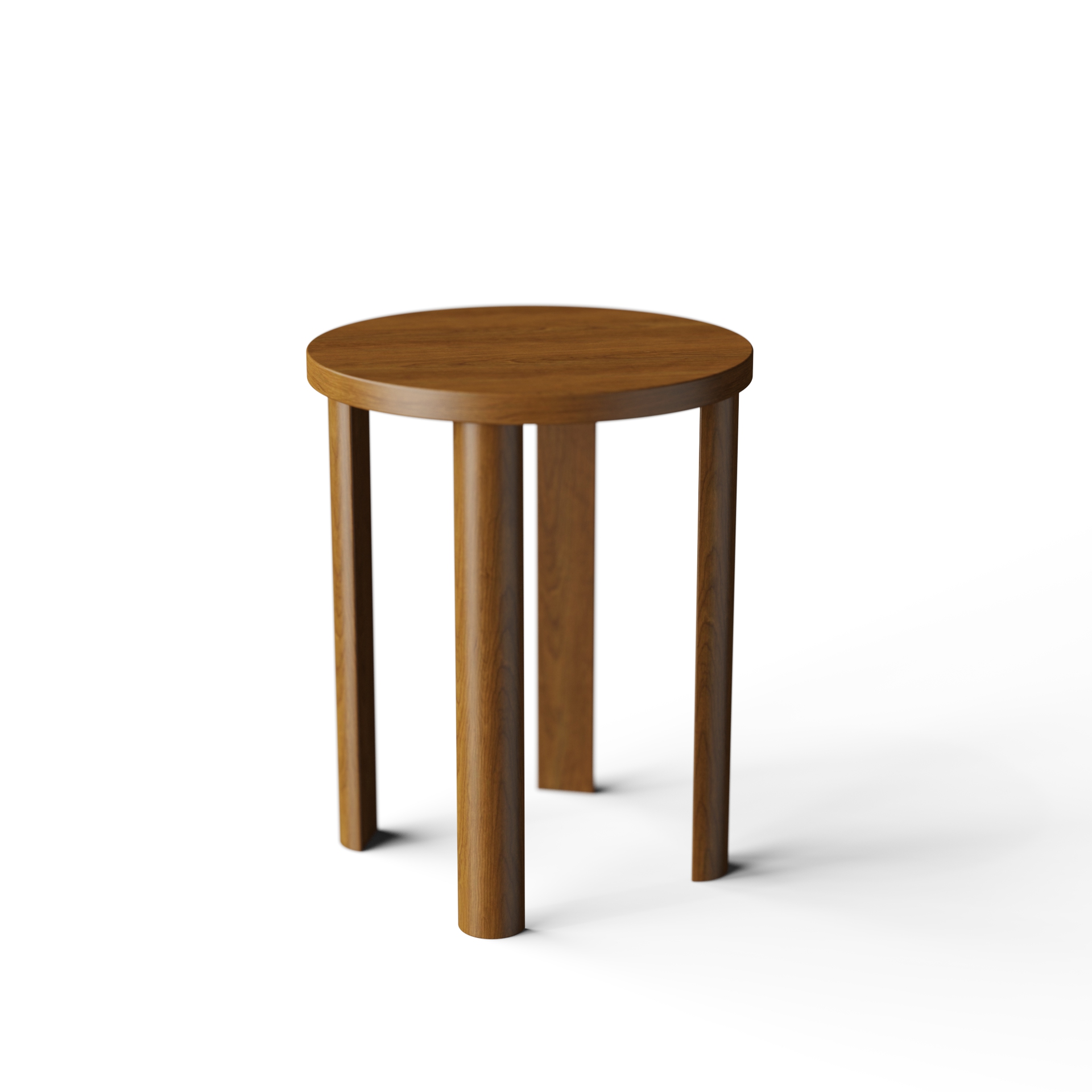 Modern Stackable Wooden Stools | Space-Saving Nesting Stool Set