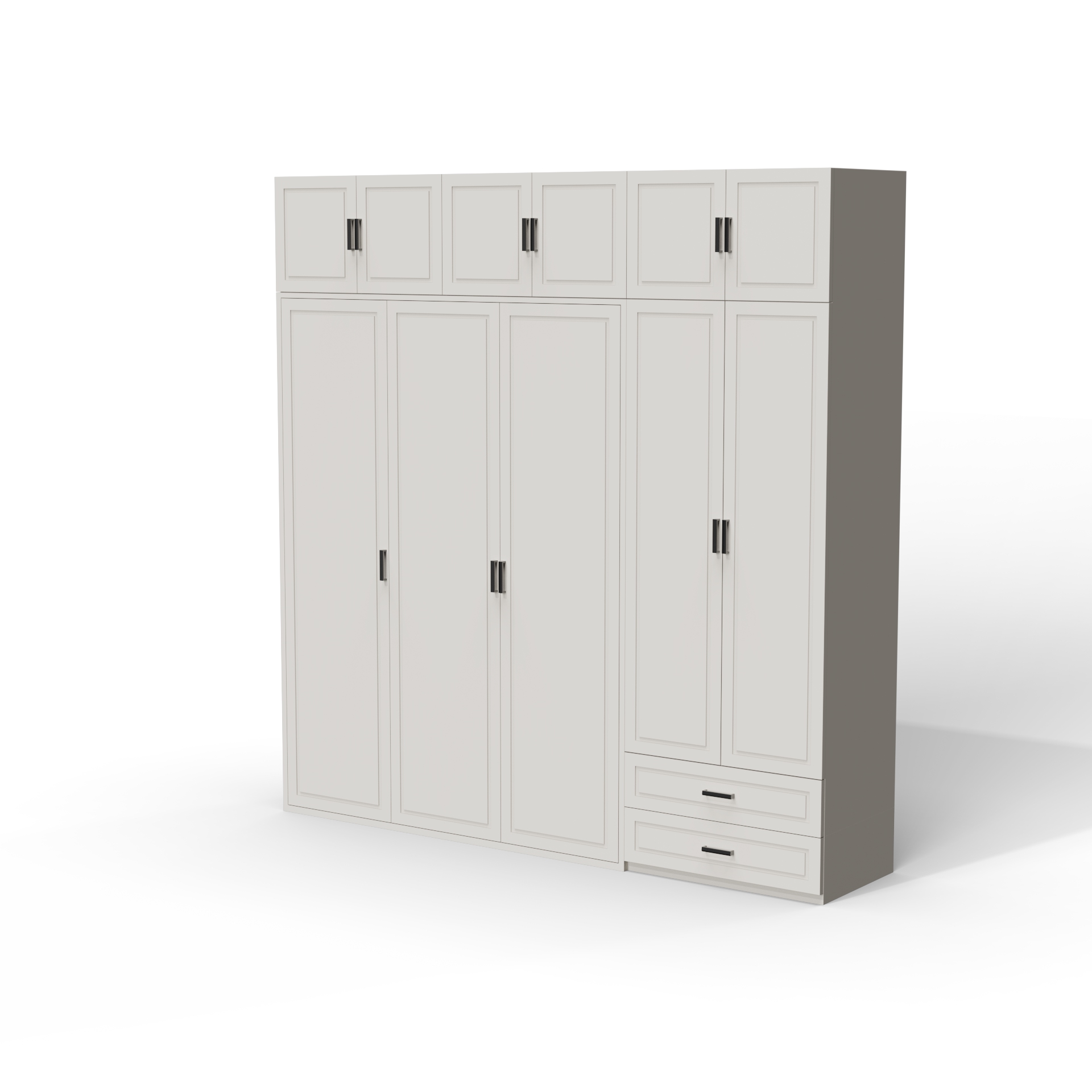 Murphy Bed with Storage Cabinet | Space-Saving Wall Bed with Wardrobe