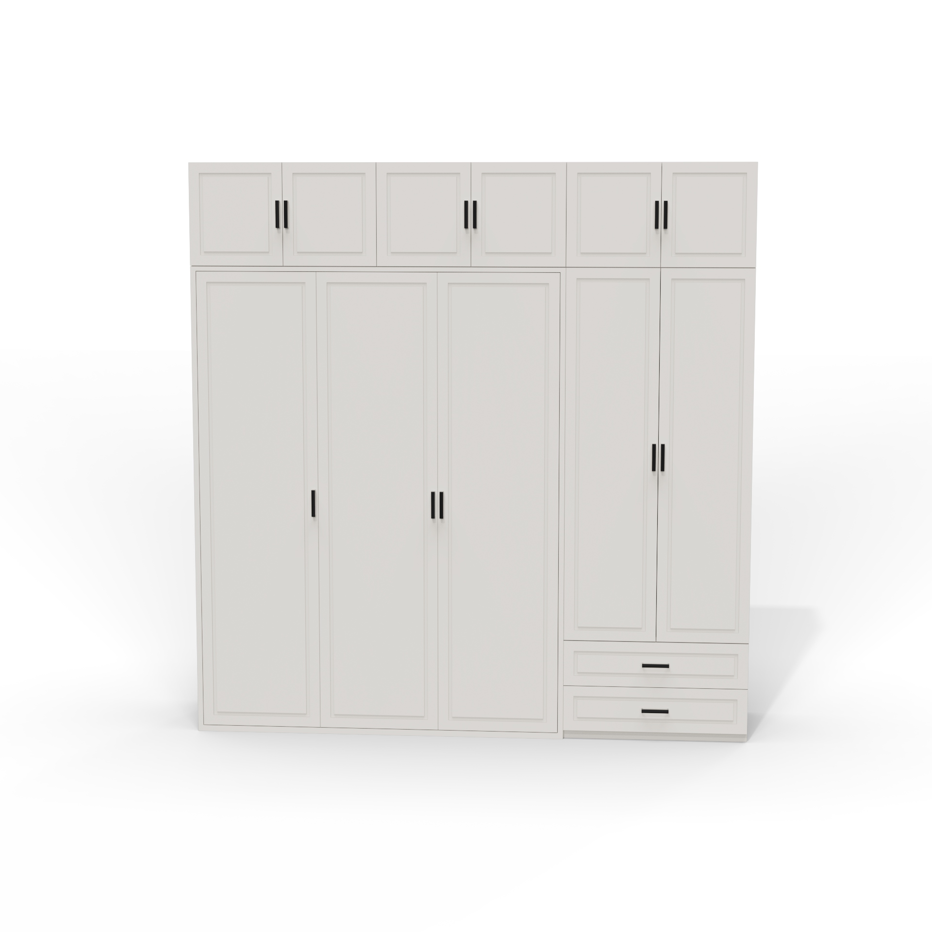 Murphy Bed with Storage Cabinet | Space-Saving Wall Bed with Wardrobe