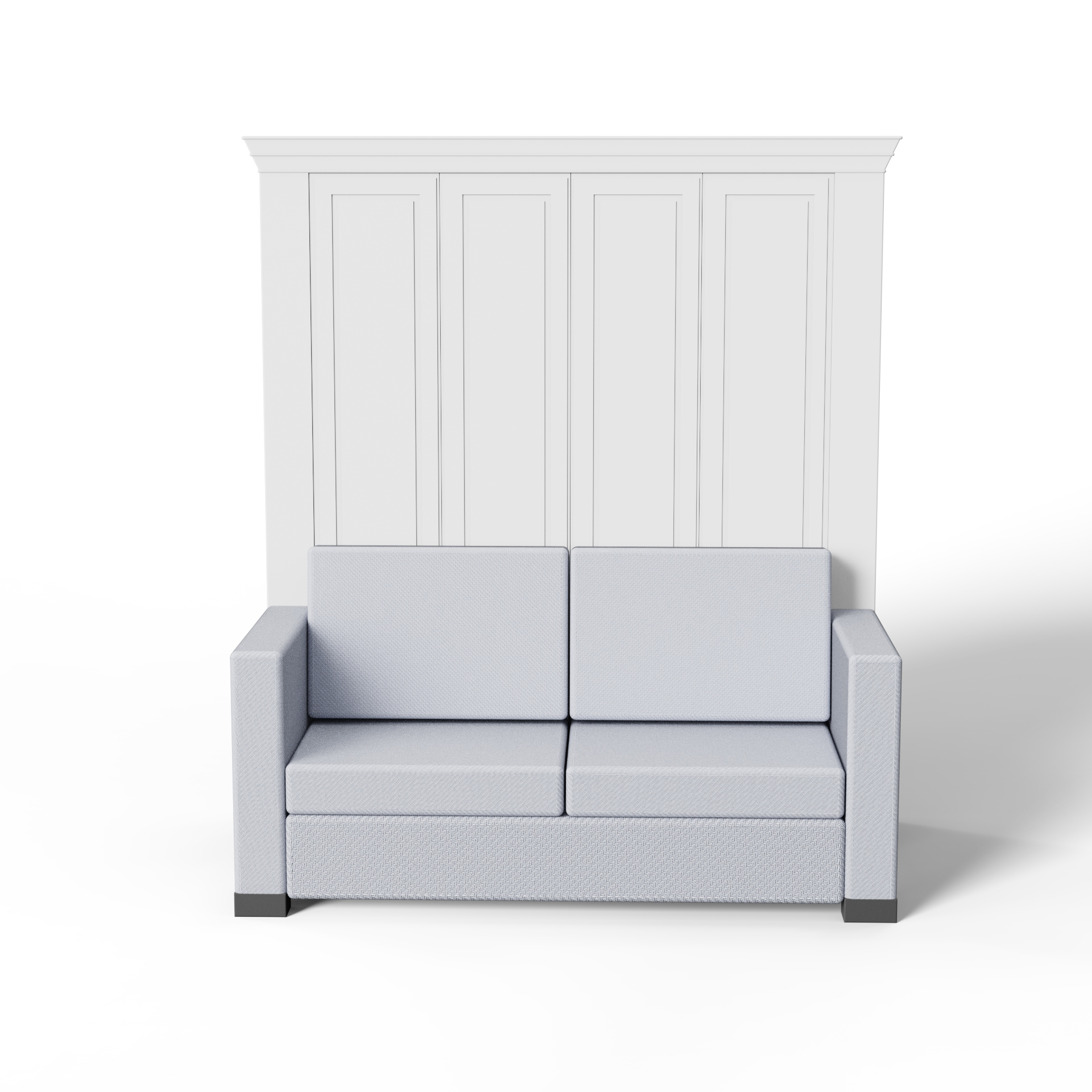 Sofa Murphy Bed 2-in-1 | Space-Saving Wall Bed with Sofa Arms