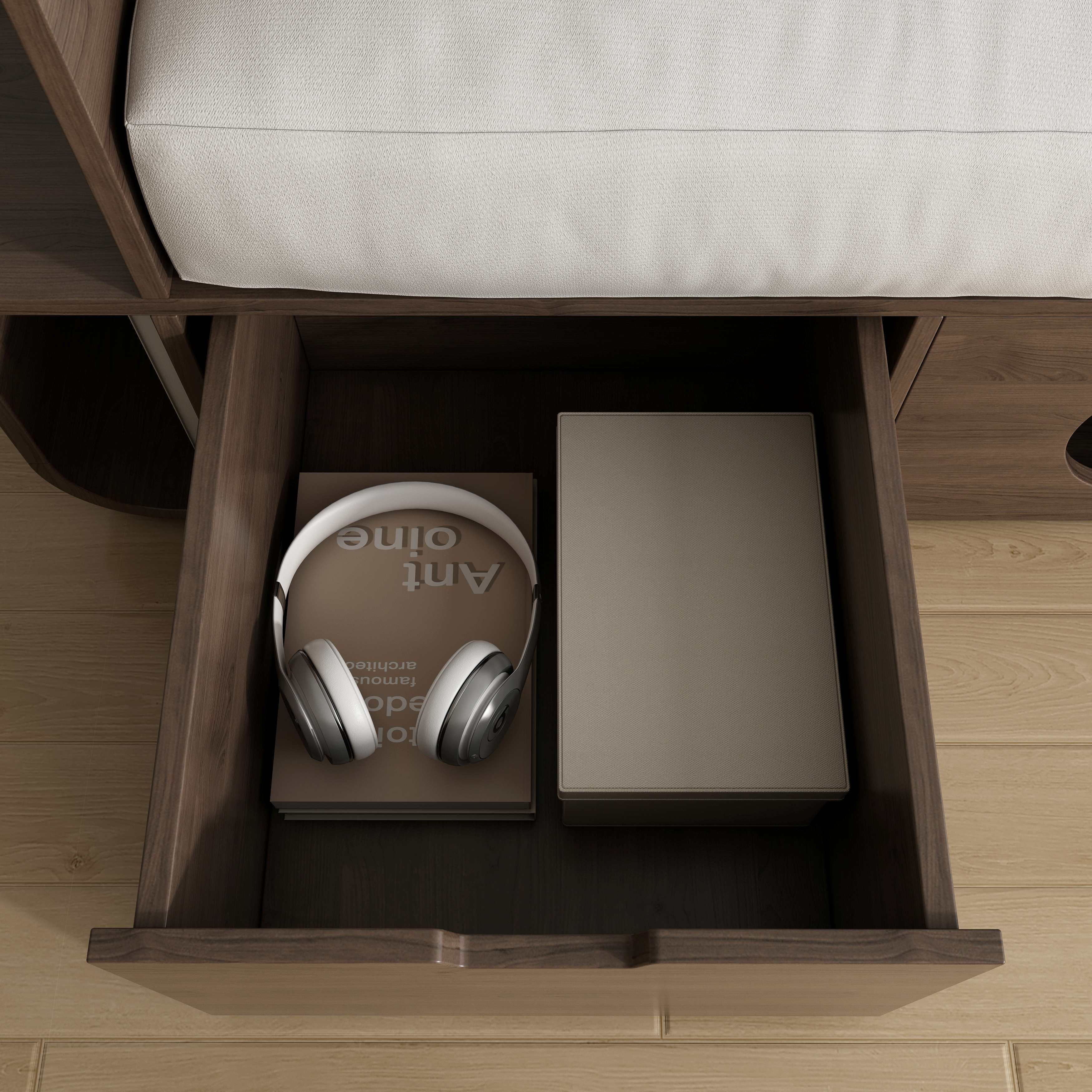 Cat-Friendly Wooden Sofa | 2-Seater Cat Couch with Hidden Cat Houses & Storage