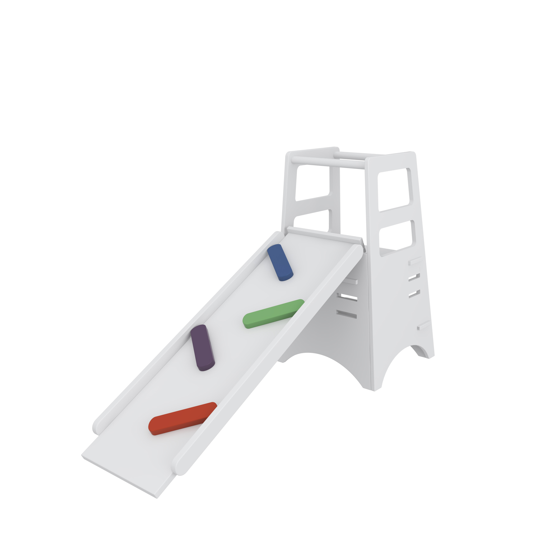 Wooden Toddler Slide Climber | 2-in-1 Pikler Activity Gym for Indoor Motor Skills