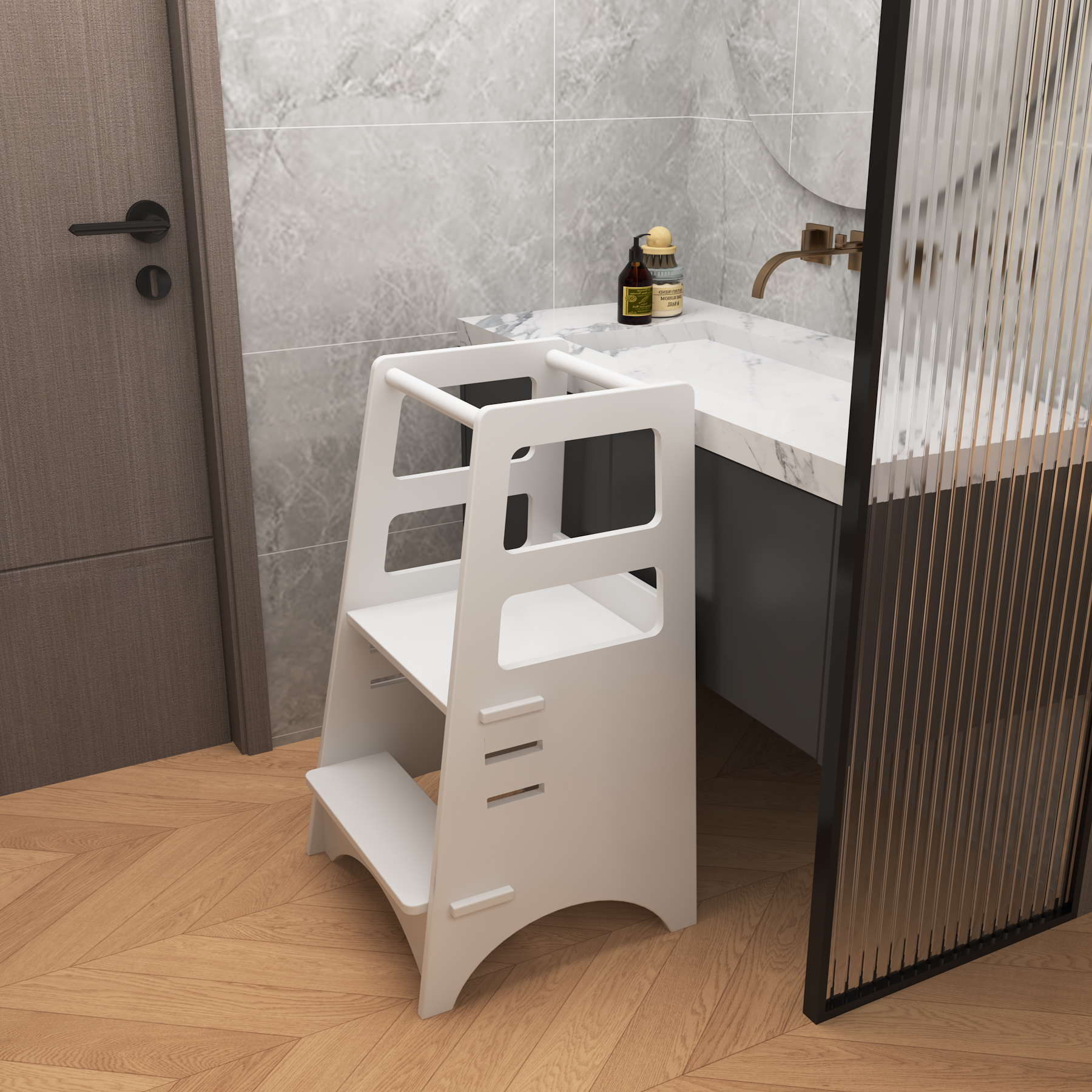 Wooden Toddler Slide Climber | 2-in-1 Pikler Activity Gym for Indoor Motor Skills