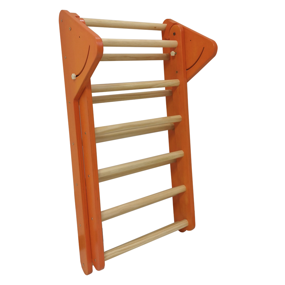 Foldable Wooden Pikler Triangle | Montessori Toddler Climbing Play Gym for Motor Development