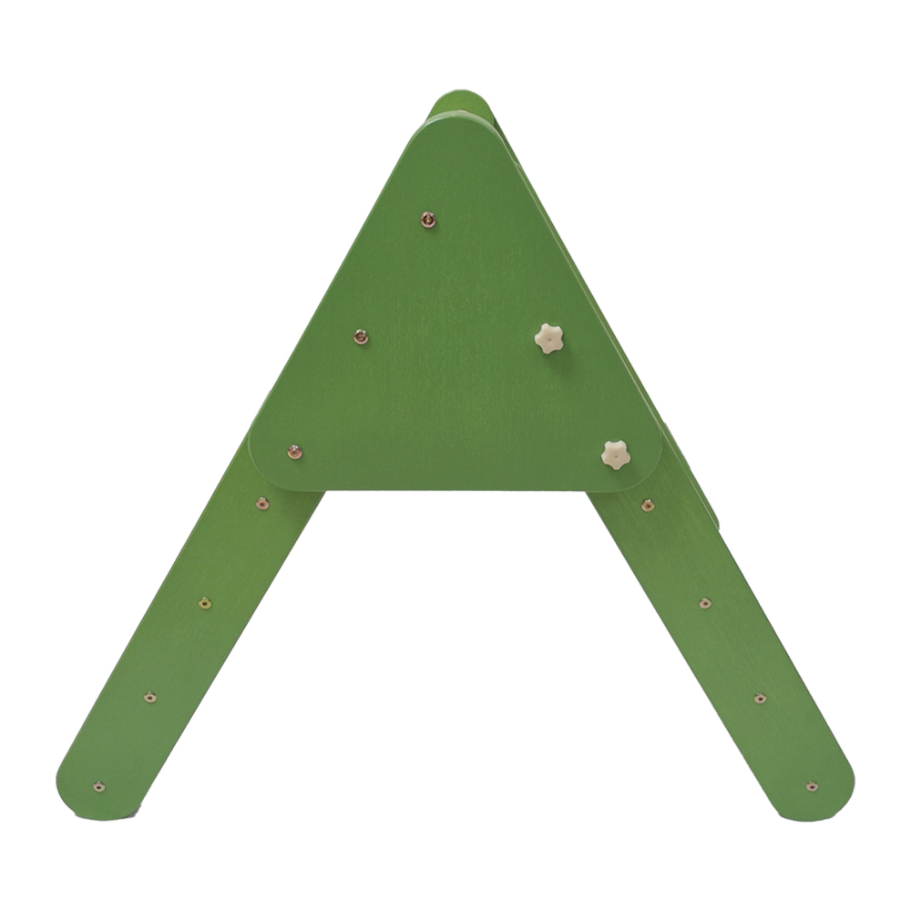 2-In-1 Pikler Triangle Slide Ramp | Montessori Toddler Climbing Play Gym for Motor Skills