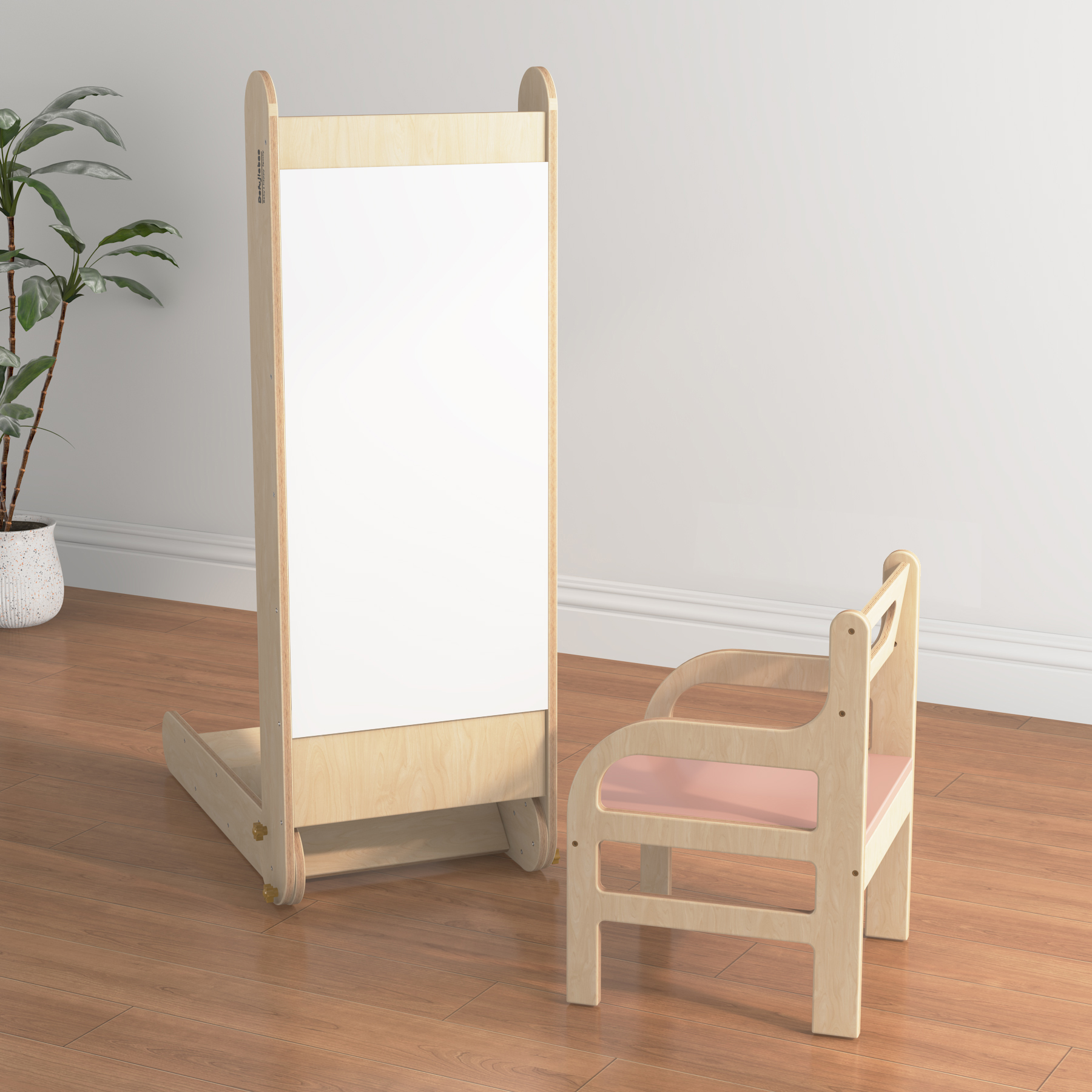 Wooden Pikler Climb Slide Ramp | Montessori Toddler Indoor Gross Motor Activity Play Gym